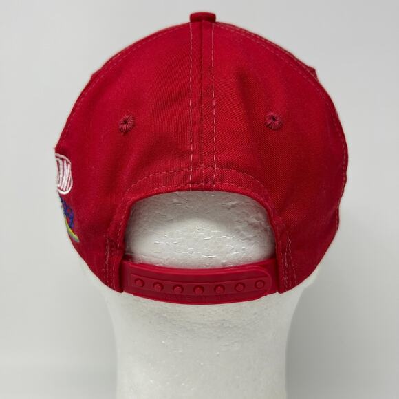 Vintage 90s NASCAR Jeff Gordon Hat Baseball Cap 1995 Winston Cup Snapback Red - Picture 3 of 11